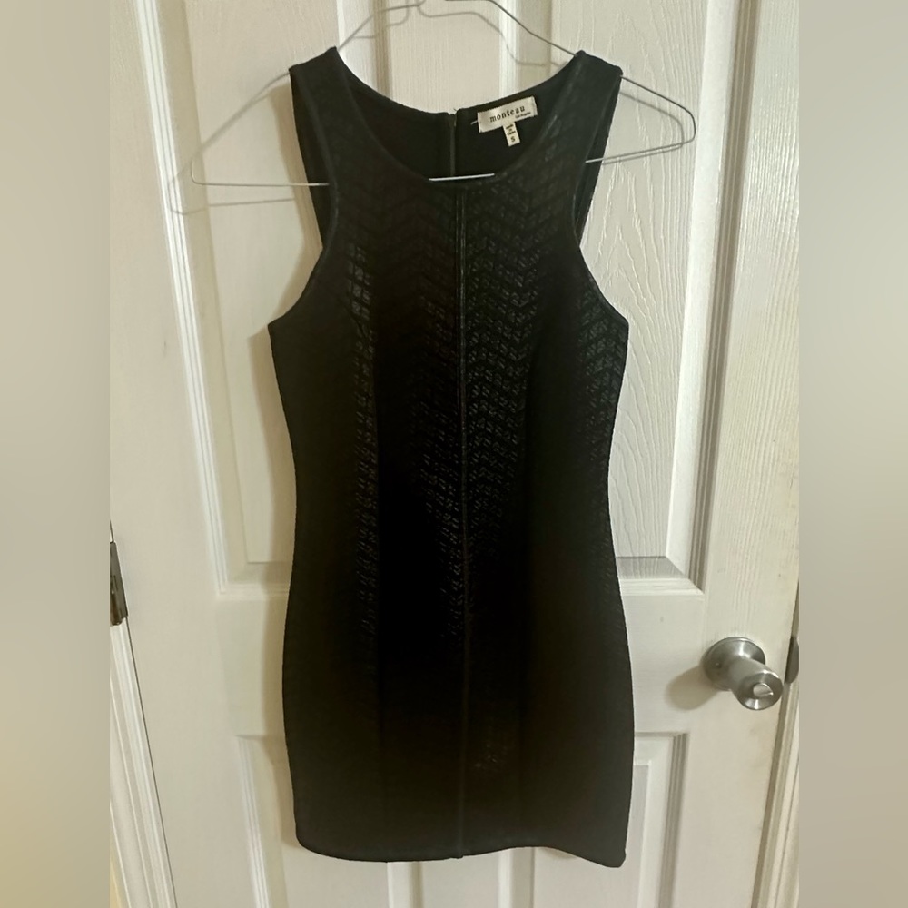Monteau black dress